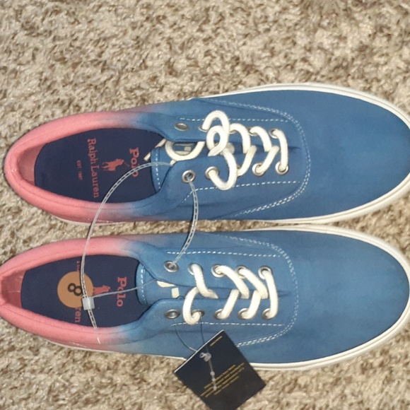 Polo Ralph Lauren Classic Ombré Canvas Sneaker - Picture 2 of 6